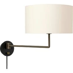 Gubi Gravity Wandleuchte Groß, Altmessingfarben / Weiß -Günstiges Leuchten Geschäft gubi gravity wall lamp large 3