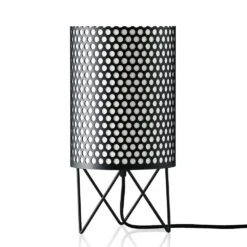 Gubi Pedrera PD4 ABC Tischleuchte, Schwarz