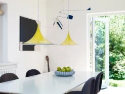 Gubi Semi Hängelampe Ø 47 Cm, Mattweiß -Günstiges Leuchten Geschäft gubi semi deckenleuchte 47cm schwarz 3