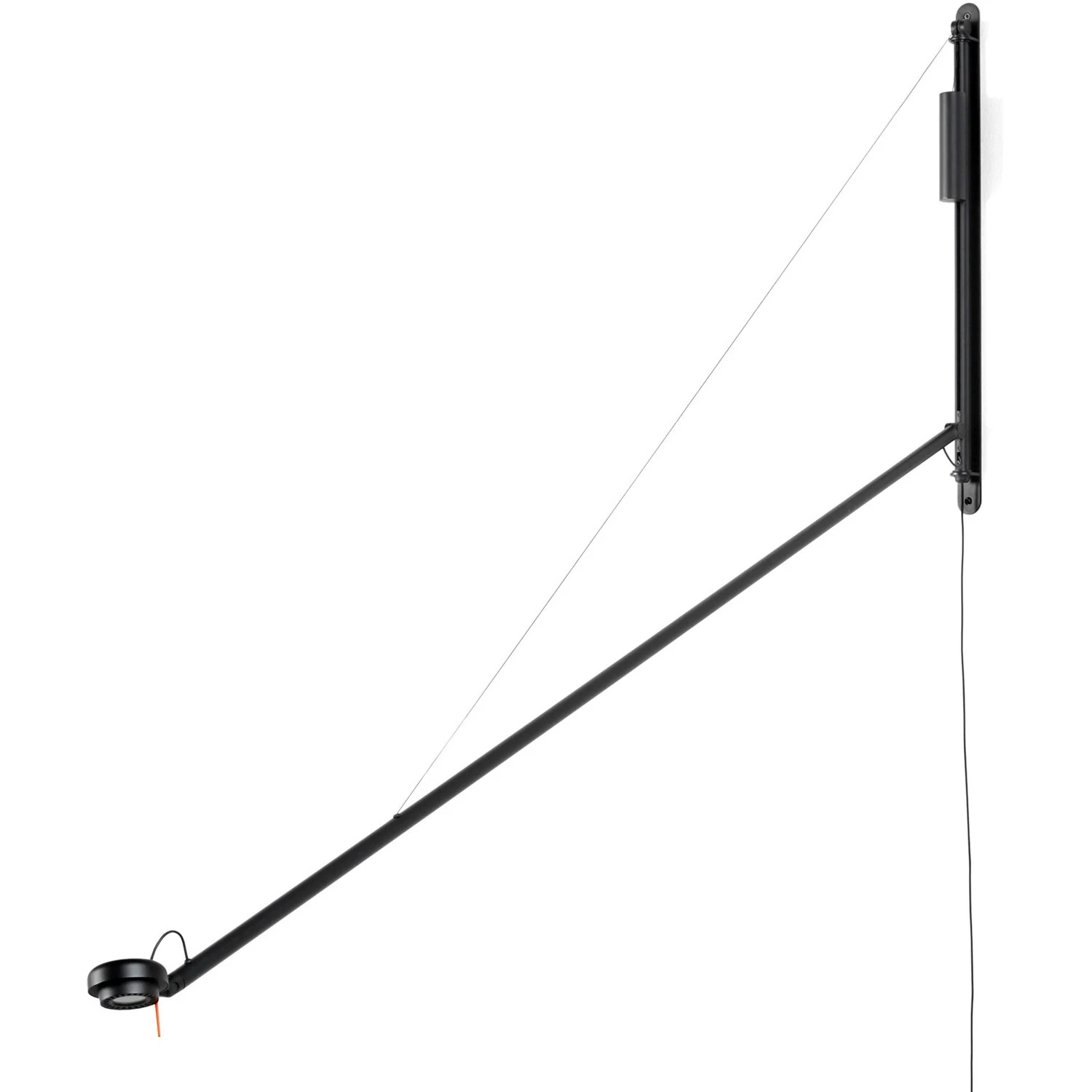 Hay Fifty-Fifty Wandleuchte, Soft Black 7 Hay Fifty-Fifty Wandleuchte, Soft Black – Bild 5