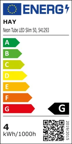 Hay Neon Tube Slim Led-Röhre 50 Cm, Warm White -Günstiges Leuchten Geschäft hay neon tube slim led rohre 8