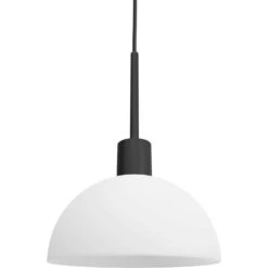 Herstal Vienda Hängelampe, Opal / Schwarz