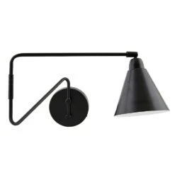 House Doctor Game Wandleuchte, Schwarz