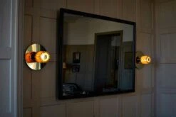 In The Sun 190 Wandlampe, Gold/Silber -Günstiges Leuchten Geschäft in the sun in the sun 190 wandlampe 2 1