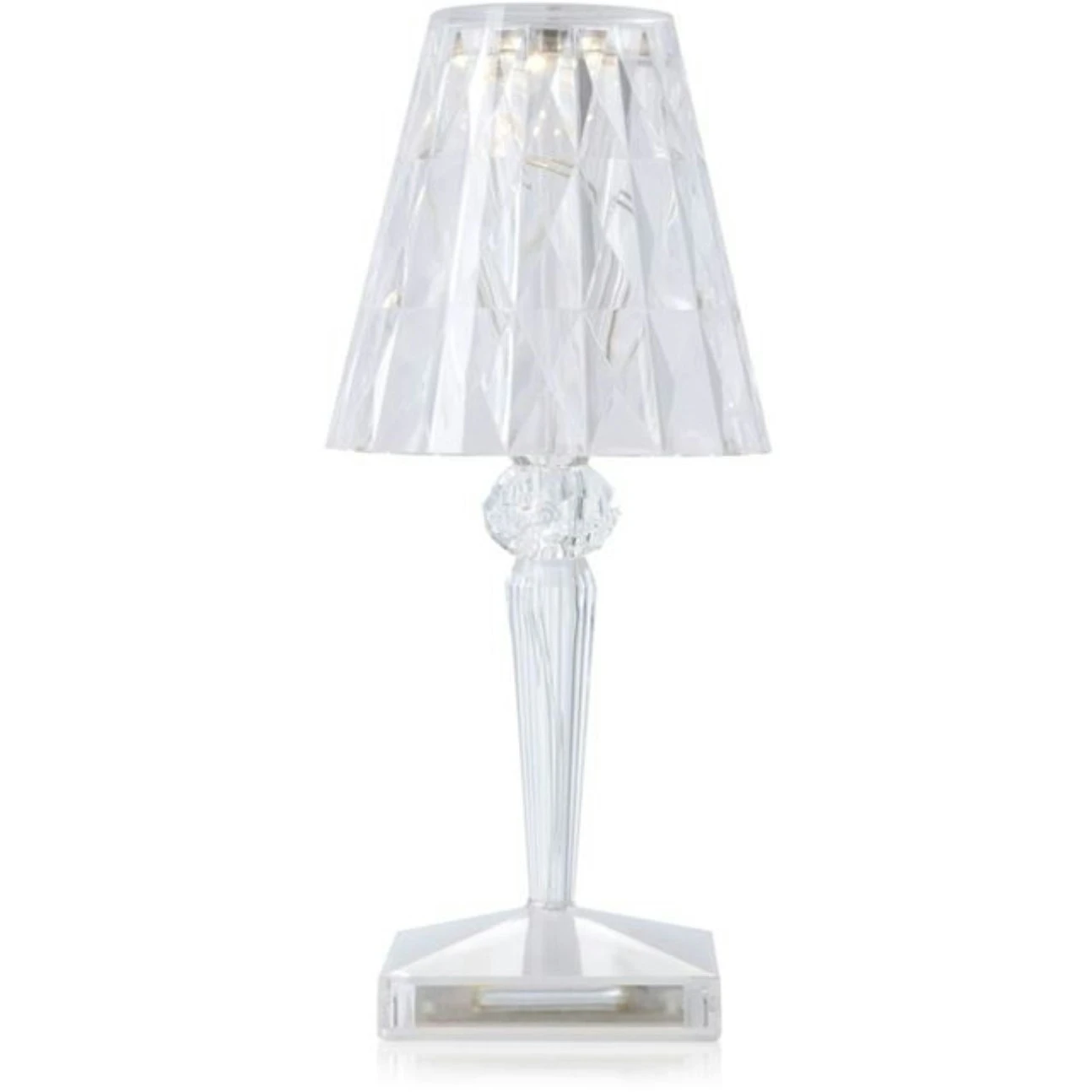 Kartell Battery Tischlampe Tragbar, Transparent 3 Kartell Battery Tischlampe Tragbar, Transparent