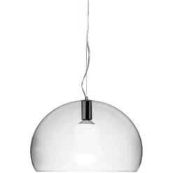 Kartell FL/Y Hängelampe 52 Cm, Kristall