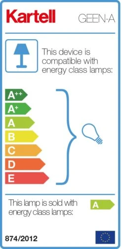 Kartell Geen-A Stehlampe, Schwarz -Günstiges Leuchten Geschäft kartell geen a stehlampe 0