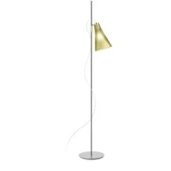 Kartell K-Lux Stehlampe, Grau / Grün