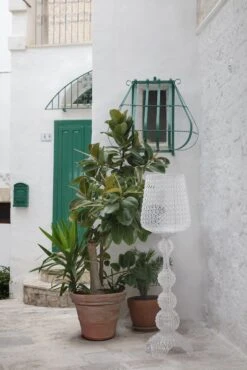 Kartell Kabuki Stehlampe Im Freien Nutzbar, Transparent -Günstiges Leuchten Geschäft kartell kabuki stehleuchte schwarz 12