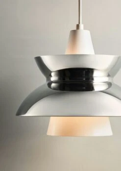 Louis Poulsen Doo Wop Pendelleuchte, Edelstahl -Günstiges Leuchten Geschäft louis poulsen doo wop pendelleuchte kupfer 18