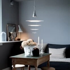 Louis Poulsen Enigma Leuchte, Weiß -Günstiges Leuchten Geschäft louis poulsen enigma pendant white 2