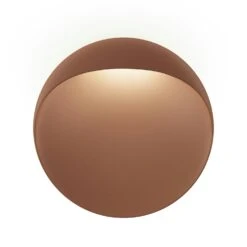 Louis Poulsen Flindt Wandleuchte Ø400 LED 2700K, Corten