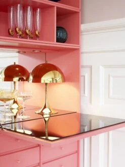 Louis Poulsen Panthella Mini Tischlampe, Messing Metallisiert -Günstiges Leuchten Geschäft louis poulsen panthella mini tischlampe 15