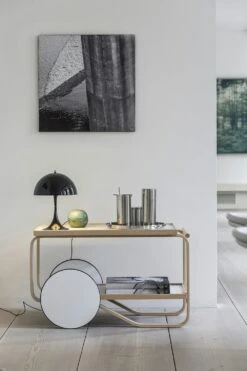 Louis Poulsen Panthella Mini Tischlampe, Schwarz -Günstiges Leuchten Geschäft louis poulsen panthella mini tischleuchte chrom 32