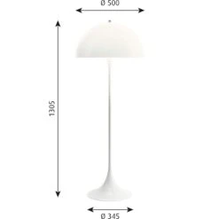 Louis Poulsen Panthella Stehlampe, Opal White -Günstiges Leuchten Geschäft louis poulsen panthella stehlampe opal white 1