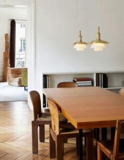 Louis Poulsen PH 3/3 Hängelampe, Messing / Opalglas -Günstiges Leuchten Geschäft louis poulsen ph 3 3 3