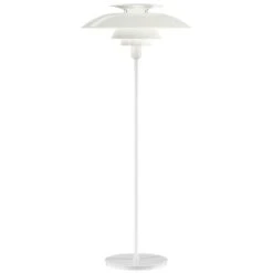 Louis Poulsen PH 80 Stehlampe Mit Dimmer, Weiß Opal Acryl / Weiß