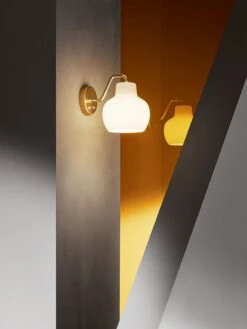 Louis Poulsen VL Ring Crown Wall 1x40 W, Brass -Günstiges Leuchten Geschäft louis poulsen vl ring crown wall brass 5