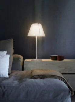 Luceplan Costanzina Table Lamp, Aluminum/White 11 Luceplan Costanzina Table Lamp, Aluminum/White -Günstiges Leuchten Geschäft luceplan costanzina table lamp 9