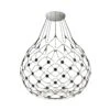 Luceplan Mesh Phase Cut Suspension, Ø80 Cm / 5m