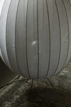 Knit-Wit Stehlampe Hoch Oval 65 Cm, Silber -Günstiges Leuchten Geschäft made by hand knit wit floor lamp high oval 65 cm 4