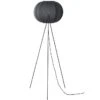 Knit-Wit Stehlampe Hoch Rund 45 Cm, Schwarz -Günstiges Leuchten Geschäft made by hand knit wit floor lamp high round 45 cm 0