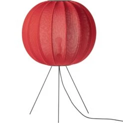 Knit-Wit Stehlampe Mittelgroß Rund 60 Cm, Maple Red