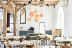 Knit-Wit Hängelampe Hoch Oval 65 Cm, Sunrise -Günstiges Leuchten Geschäft made by hand knit wit pendant high oval 65 cm 19