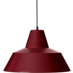 Workshop W5 Hängelampe, Weinrot