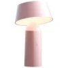 Marset Bicoca Tischlampe Tragbar, Pale Pink