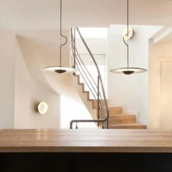 Marset Ginger Deckenleuchte Ø42cm, Wenge -Günstiges Leuchten Geschäft marset ginger deckenleuchte 42cm eiche 2