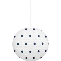 Nofred Dot Lampenschirm Reispapier Ø40 Cm, Blau