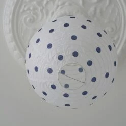 Nofred Dot Lampenschirm Reispapier Ø40 Cm, Blau -Günstiges Leuchten Geschäft nofred dot paper lamp shade 6
