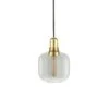 Normann Copenhagen Amp Hängelampe Klein, Smoked Grey/Messing -Günstiges Leuchten Geschäft normann copenhagen amp pendellampe s 11