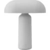 Normann Copenhagen Porta Tischlampe Tragbar, Grau -Günstiges Leuchten Geschäft normann copenhagen porta table lamp white 14