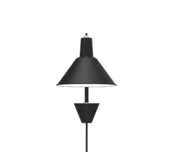 Arcon Wandleuchte, Schwarz / Chrom -Günstiges Leuchten Geschäft nuad arcon wall lamp black chrome 2