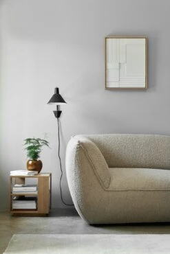 Arcon Wandleuchte, Schwarz / Chrom -Günstiges Leuchten Geschäft nuad arcon wall lamp black chrome 5