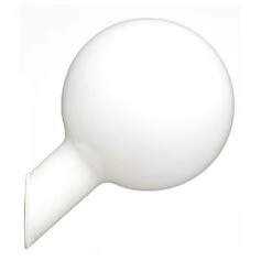 Pin Badlampe, Weiss