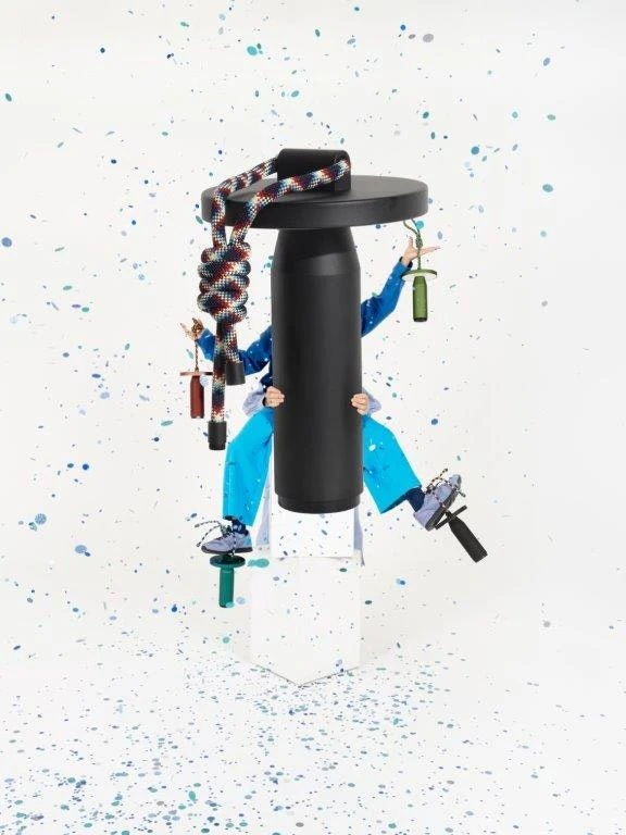 Quasar Tischlampe Tragbar, Schwarz 6 Quasar Tischlampe Tragbar, Schwarz – Bild 4