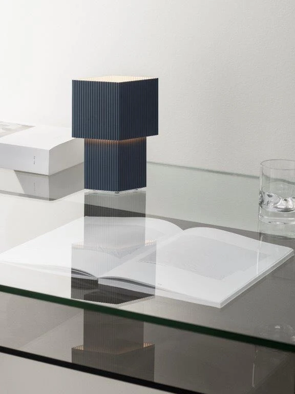 Pholc Romb Mini Tischlampe Tragbar, Stone Blue 5 Pholc Romb Mini Tischlampe Tragbar, Stone Blue – Bild 3