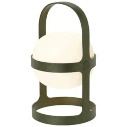 Soft Sport Solarzelllampe Olive, 25 Cm