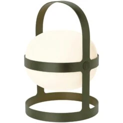 Soft Sport Solarzelllampe Olive, 34 Cm