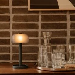 Soft Spot Tischlampe, Smoke -Günstiges Leuchten Geschäft rosendahl copenhagen soft spot tischlampe 2