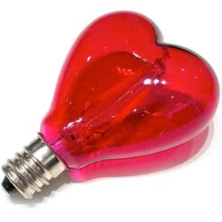 Seletti LED Lichtquelle Mouse Lamp E14 1W Herzförmig, Rot