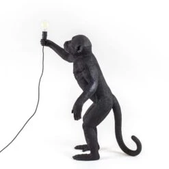 Seletti Monkey Lamp Outdoor Stehend, Schwarz -Günstiges Leuchten Geschäft seletti monkey lamp outdoor stehend schwarz 2