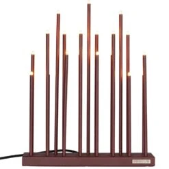 Elflugan Original Adventskerzenhalter, Oxidrot