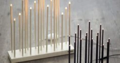 Elflugan Adventskerzenhalter, Weiß -Günstiges Leuchten Geschäft smak design elflugan grande lamp antracit grey 1 2