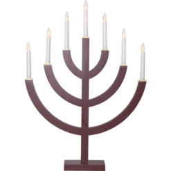 Star Trading Anno 7 Kerzenhalter, Rot