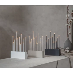 Star Trading Buzz Kerzenhalter 43 Cm, Elefantengrau -Günstiges Leuchten Geschäft star trading buzz 7