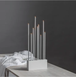 Star Trading Buzz Kerzenhalter 60 Cm, Weiß -Günstiges Leuchten Geschäft star trading buzz kerzenhalter 14